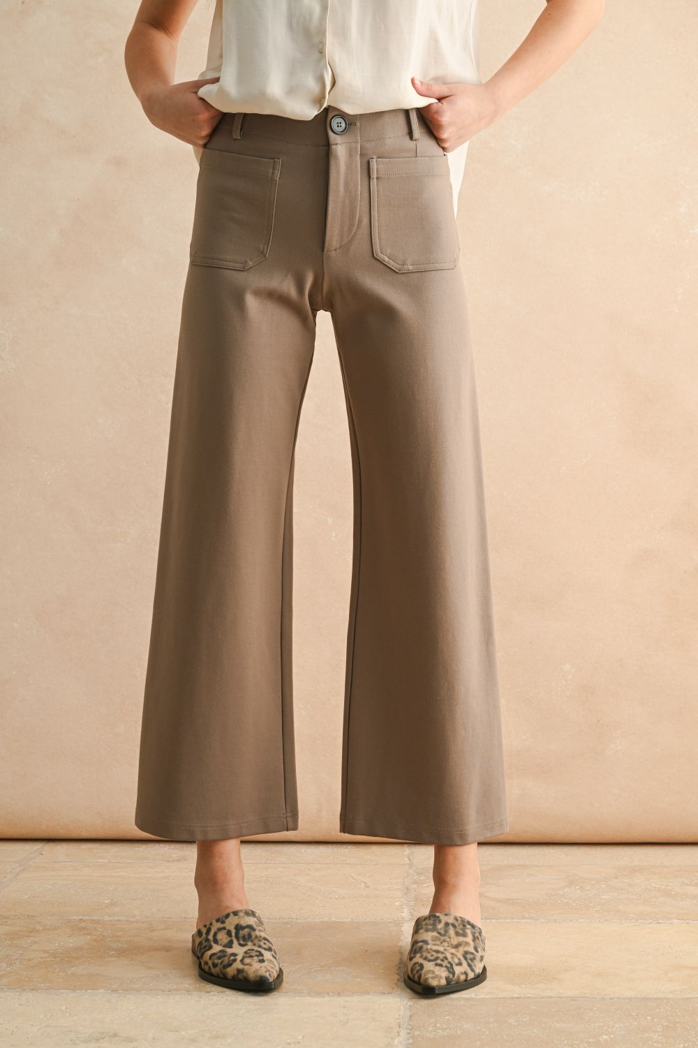 Hudson Ponte Crop Pants