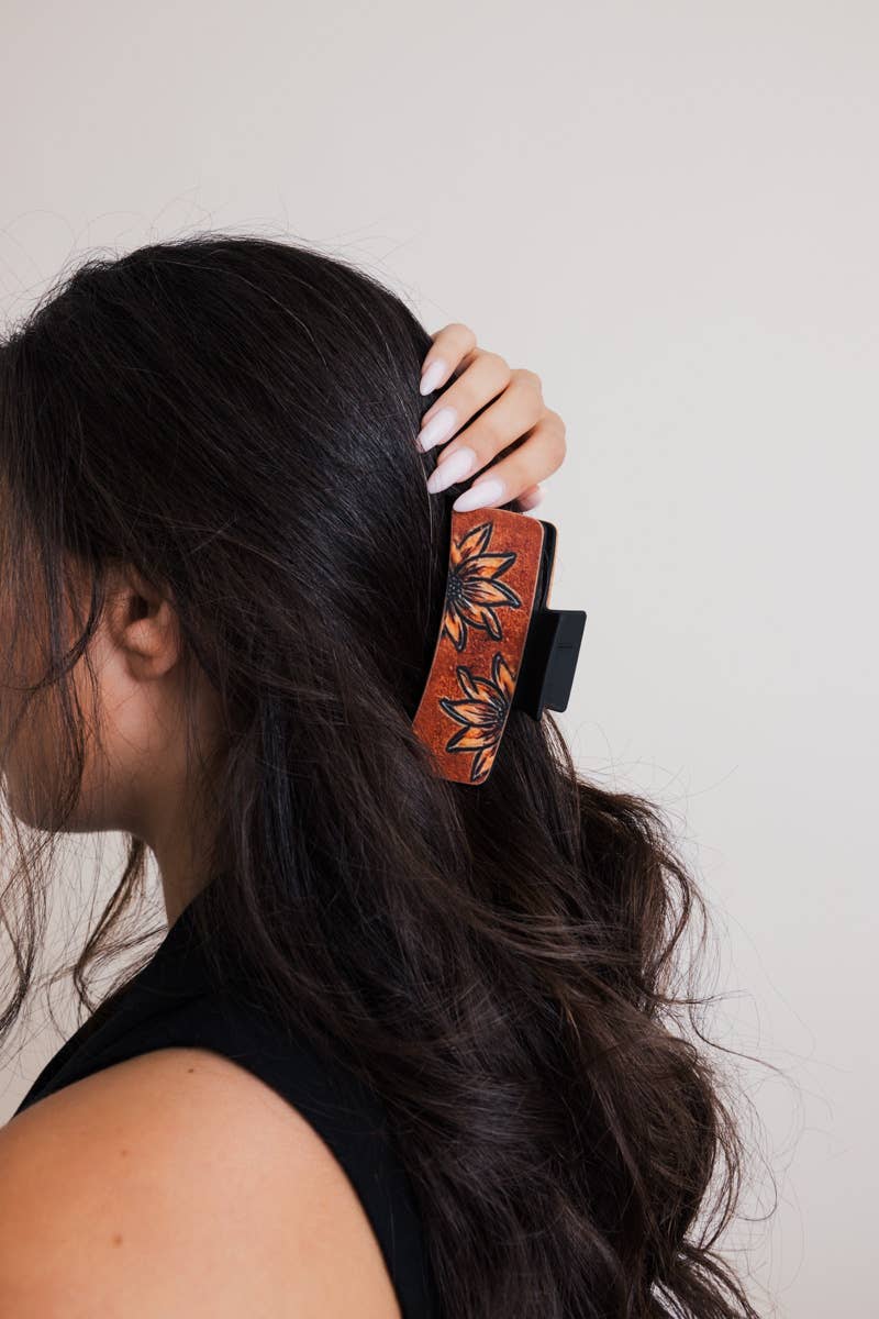 Western Bohemian Hair Claw Clips
