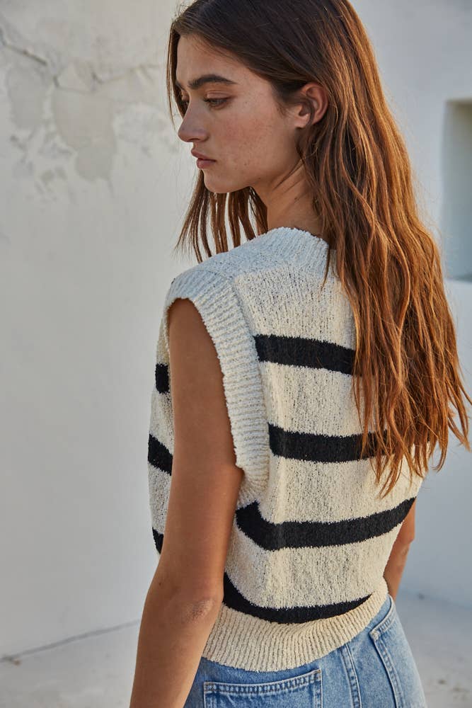 Stevie Knit Sweater Vest