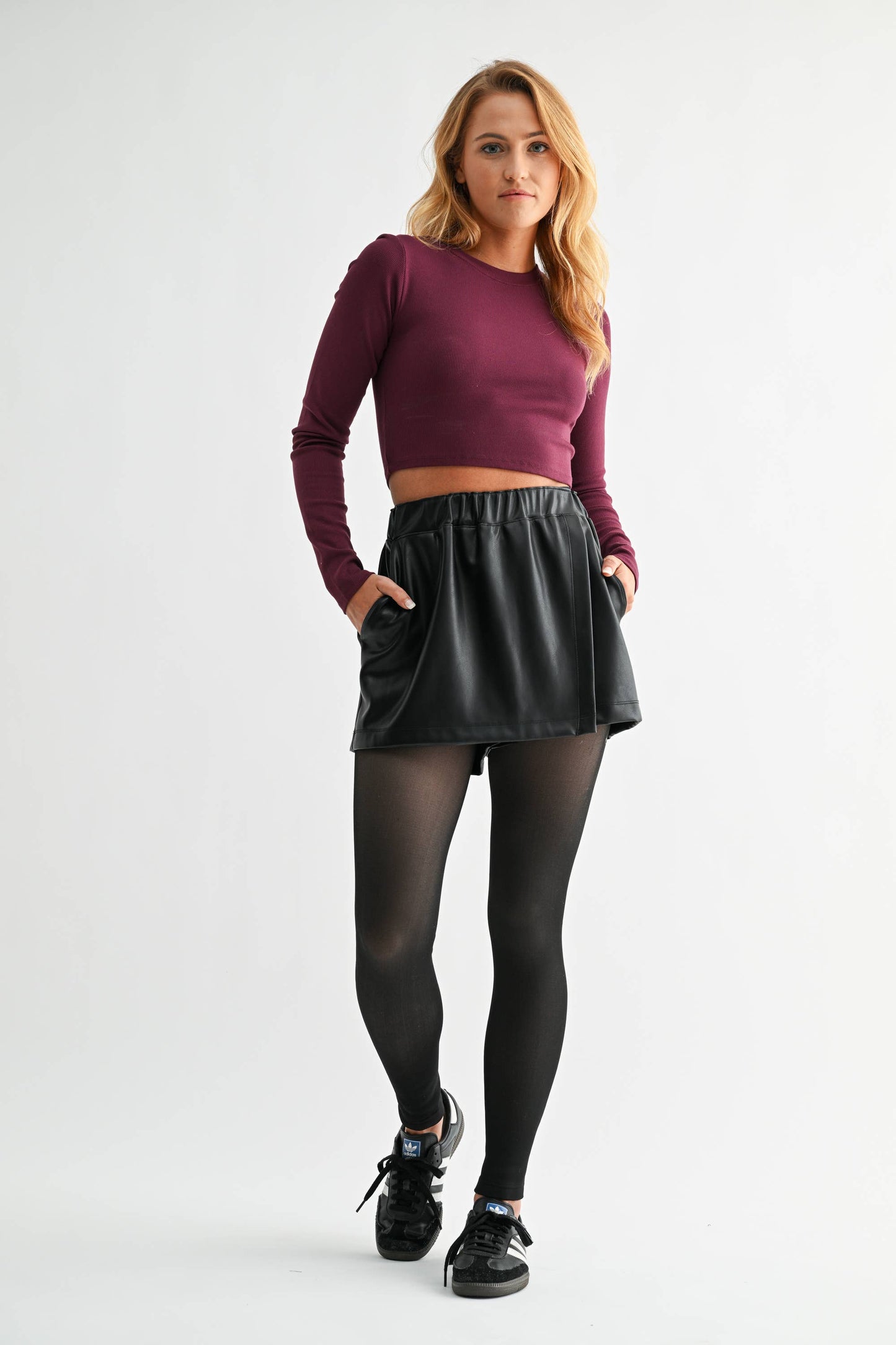 Fur Lined High-Waisted Tights
