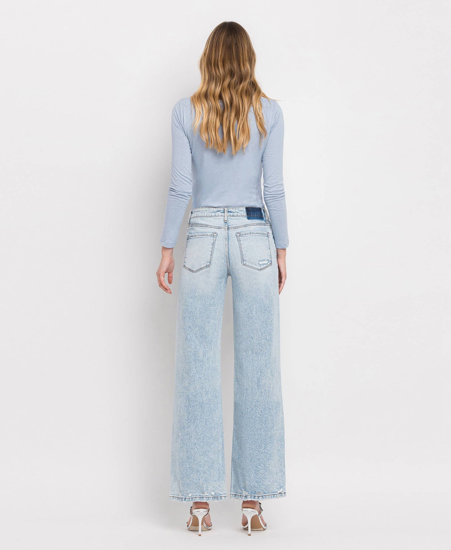 High Rise Wide Leg Jeans