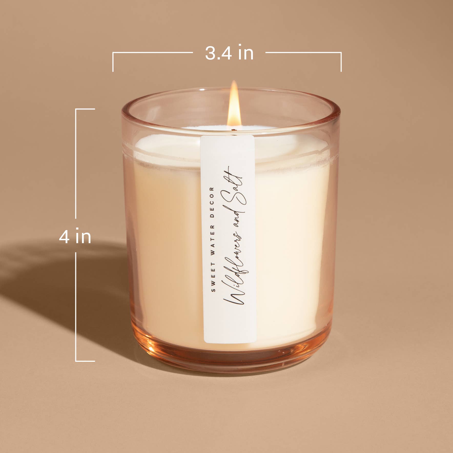 All Over Hearts 12 oz Soy Candle