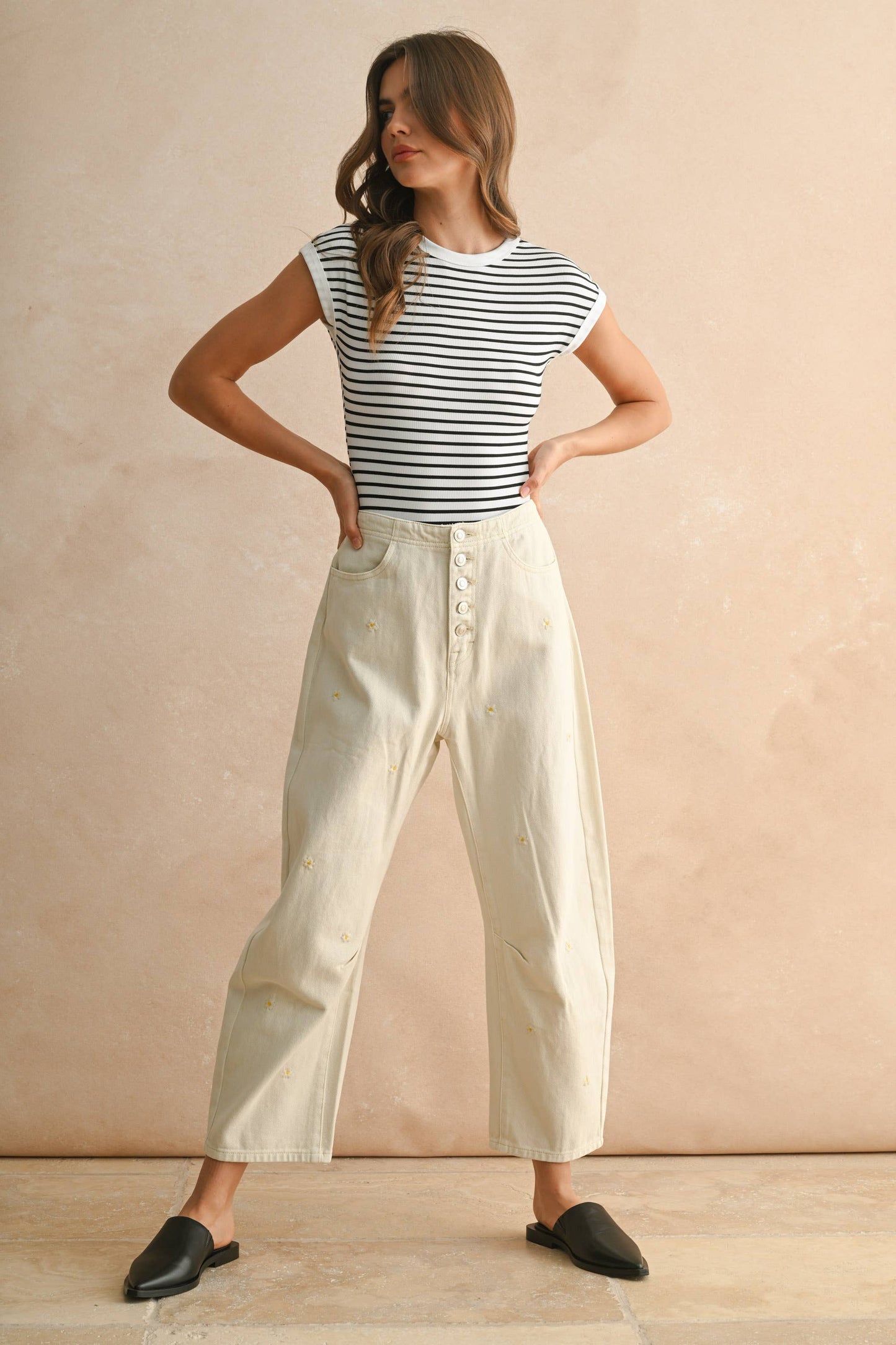 Sailor Striped Bodysuit