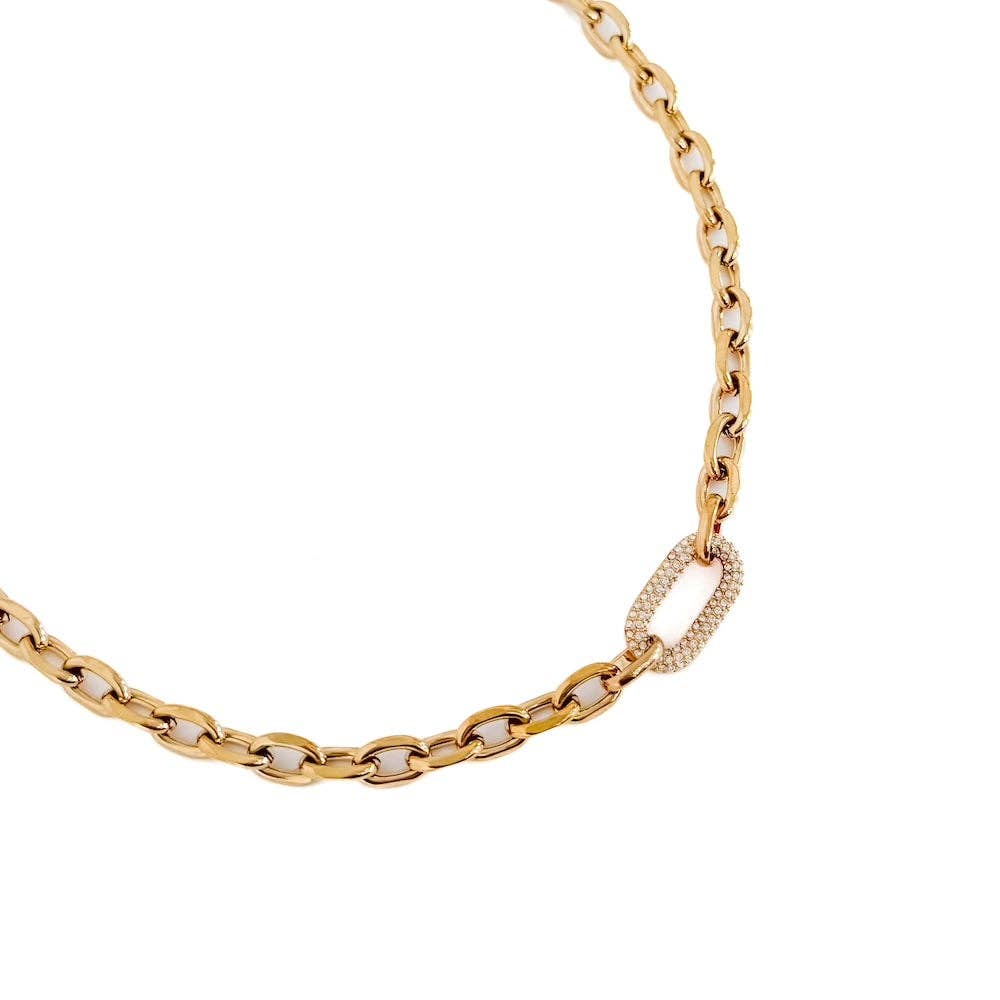 Michaela Diamond Chain Necklace