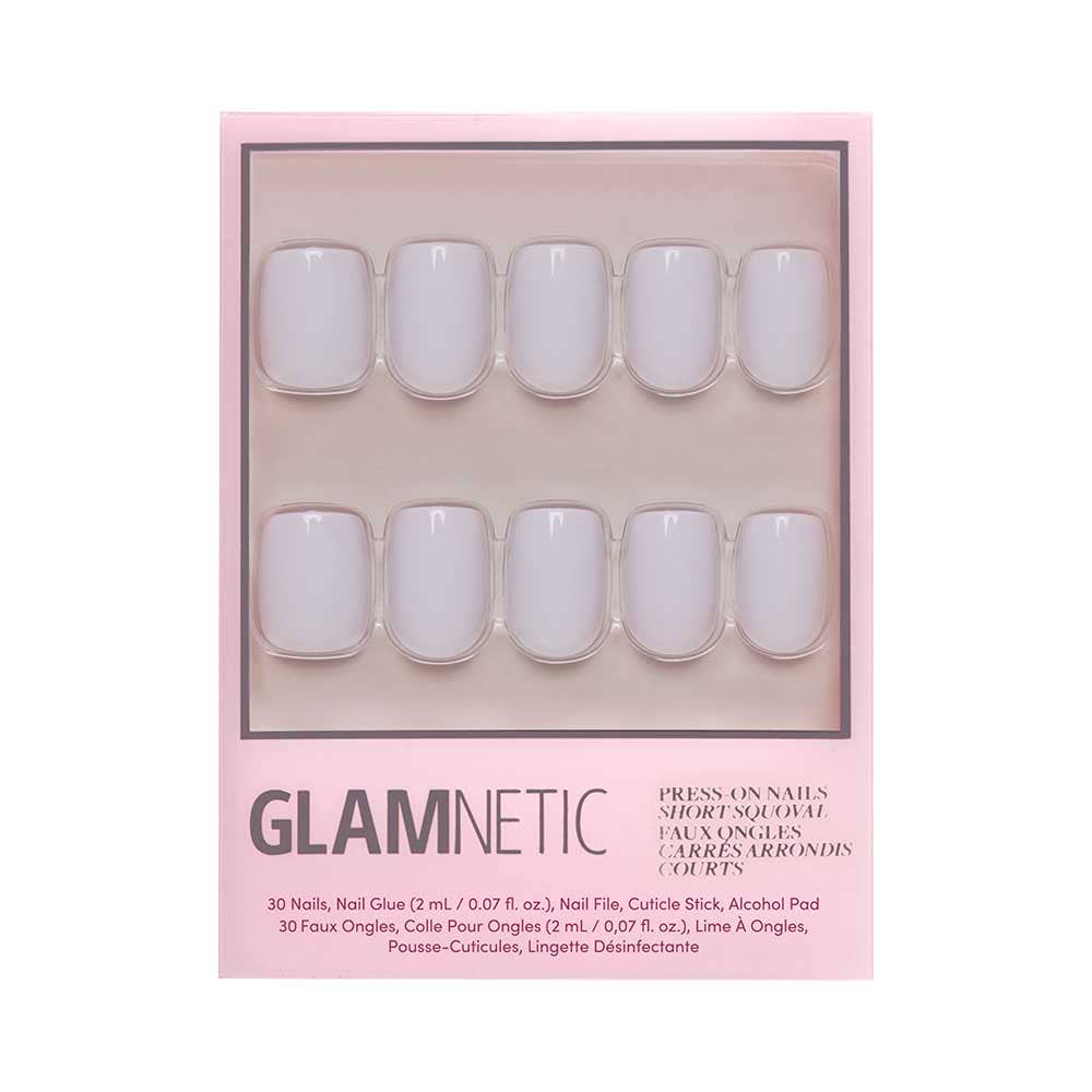 Lilac Gray Press-On Nails