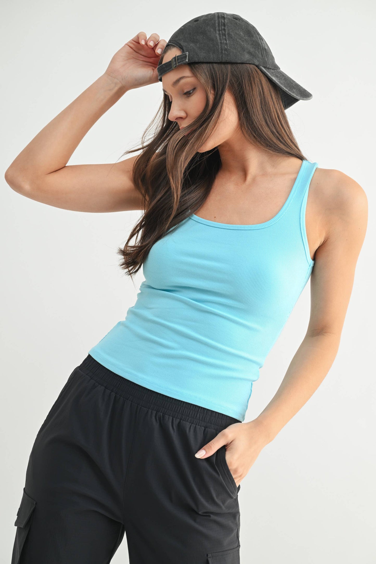 Gia's Square Neck Tank Top