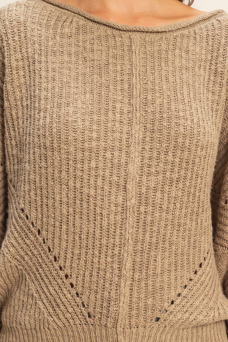 Bridget Drop Sleeve Sweater