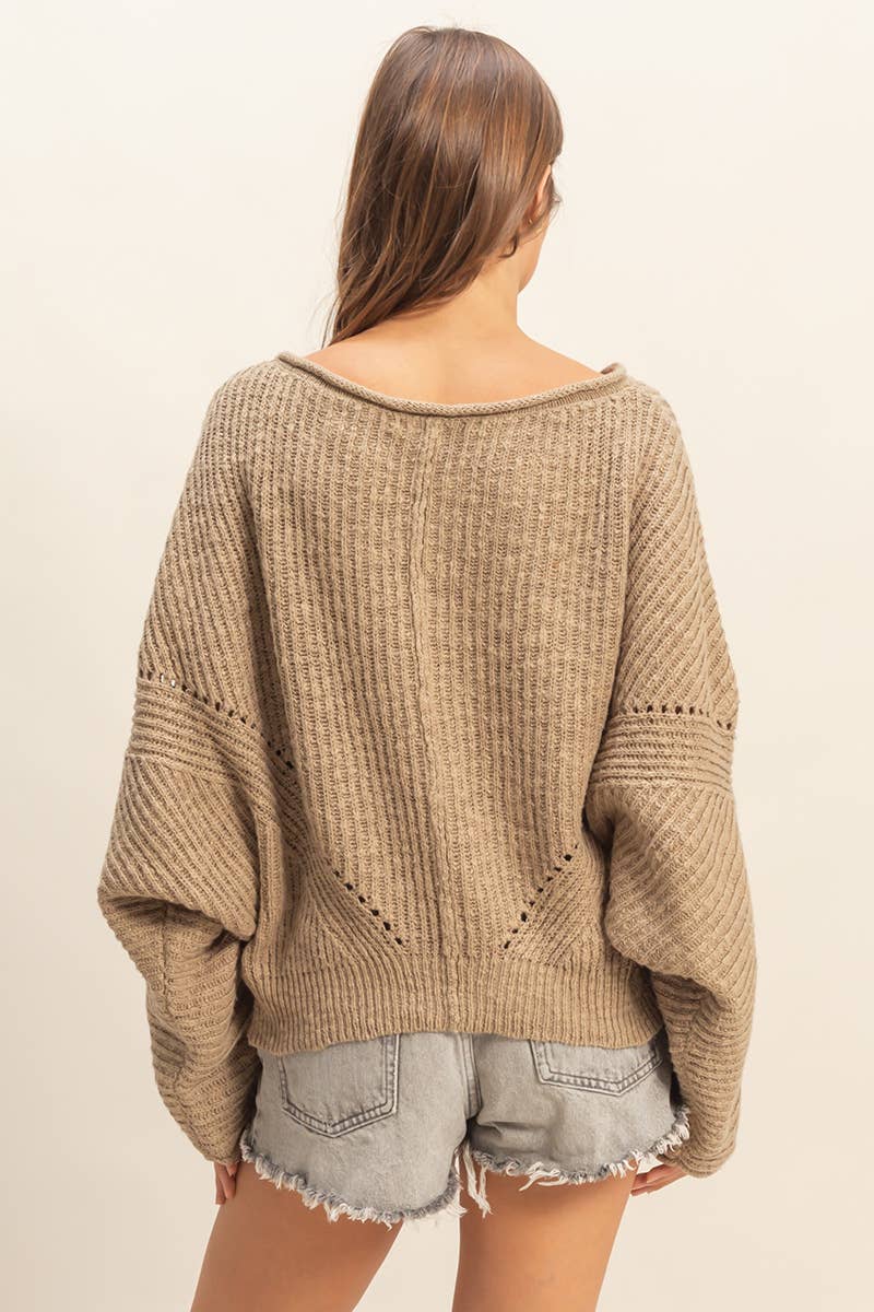 Bridget Drop Sleeve Sweater