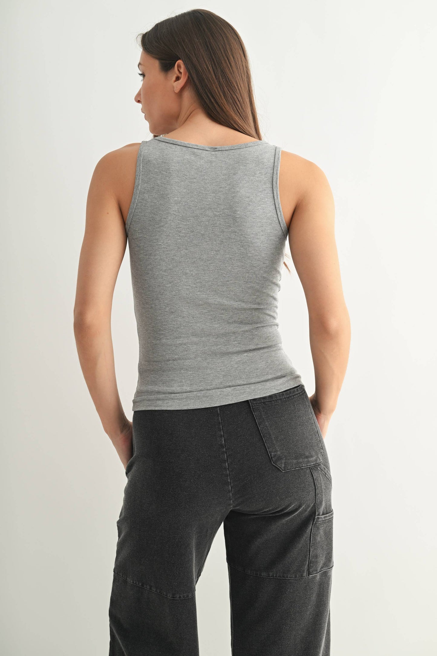 Gia's Square Neck Tank Top