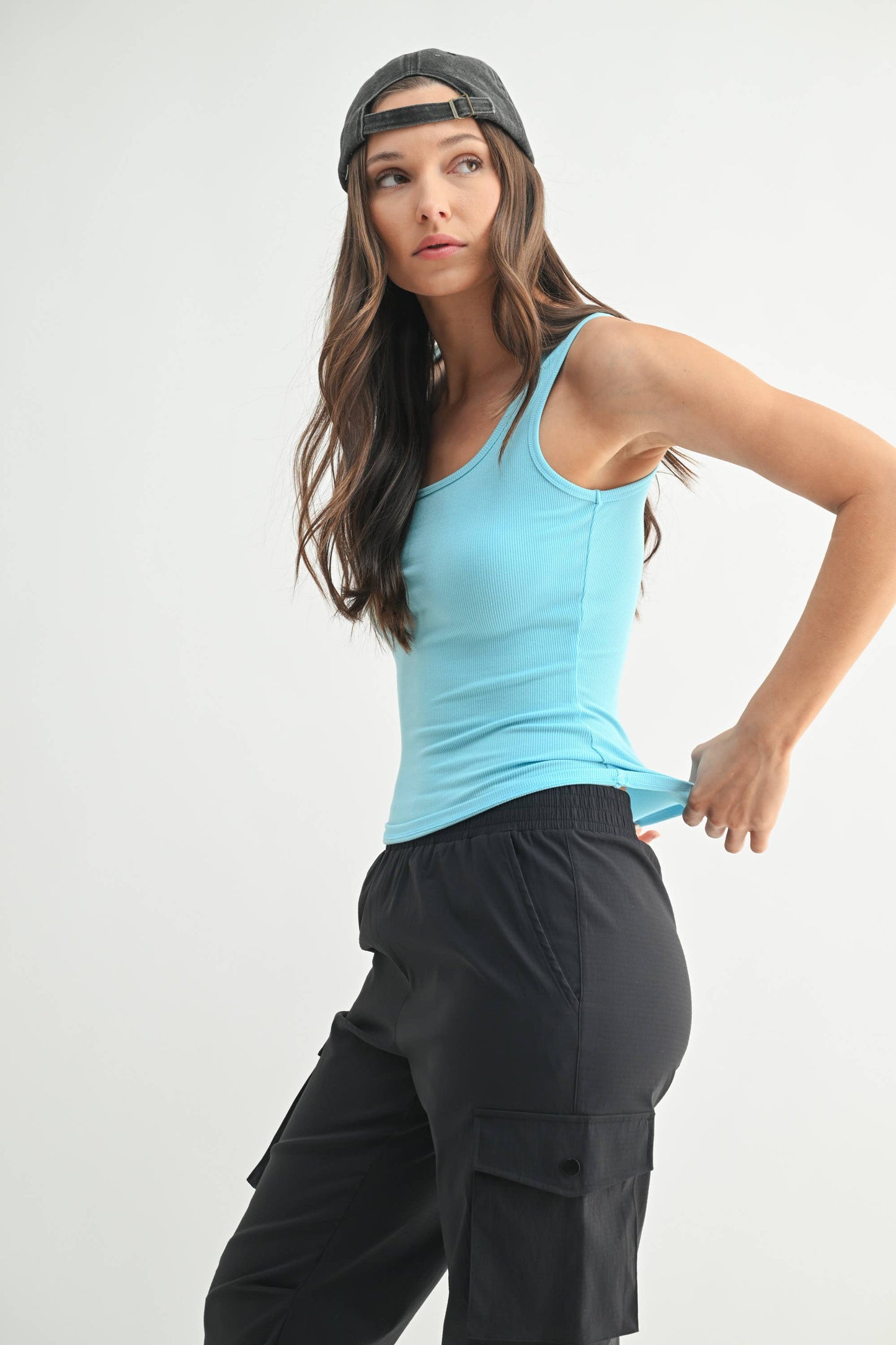 Gia's Square Neck Tank Top