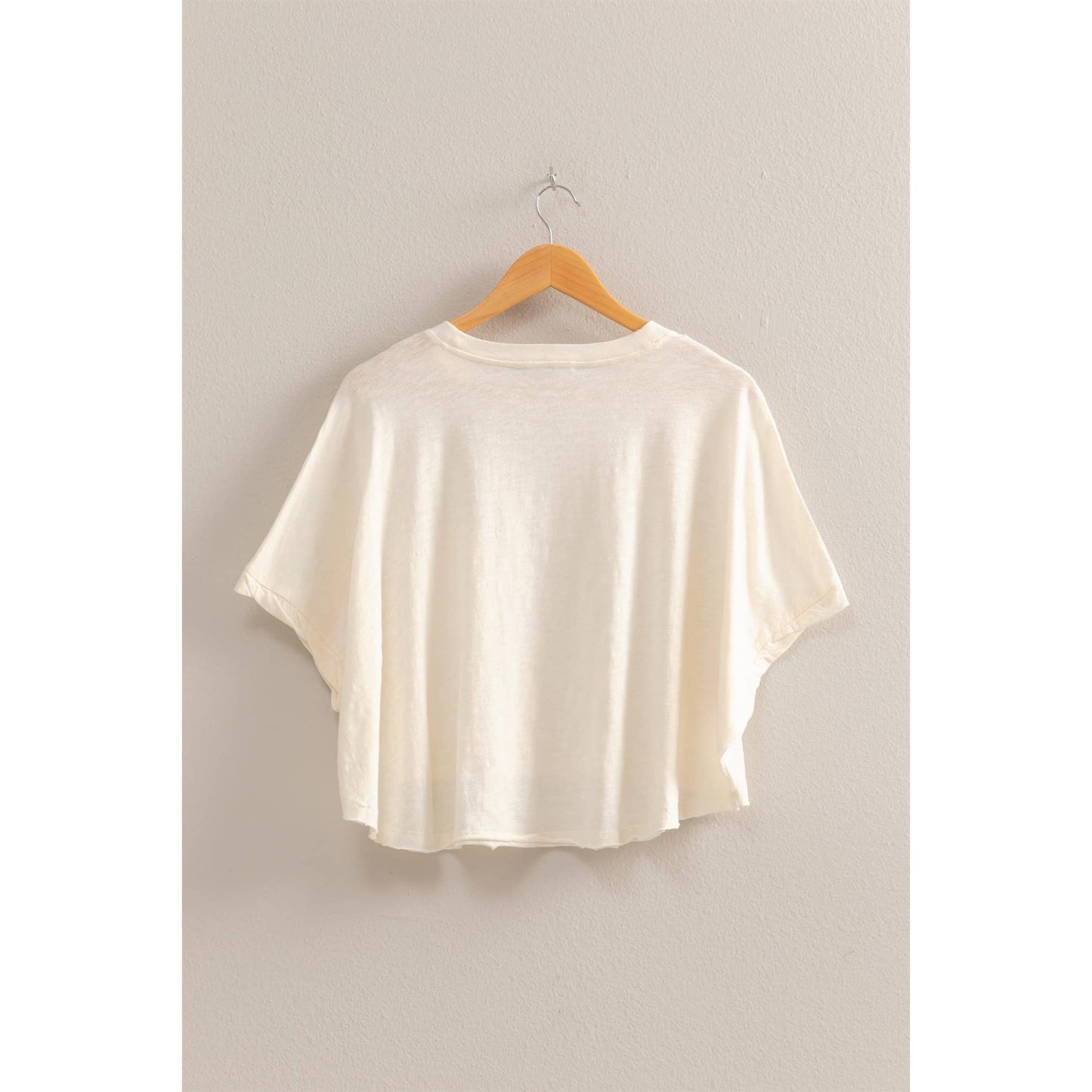Most Loved Boxy Cropped Tee