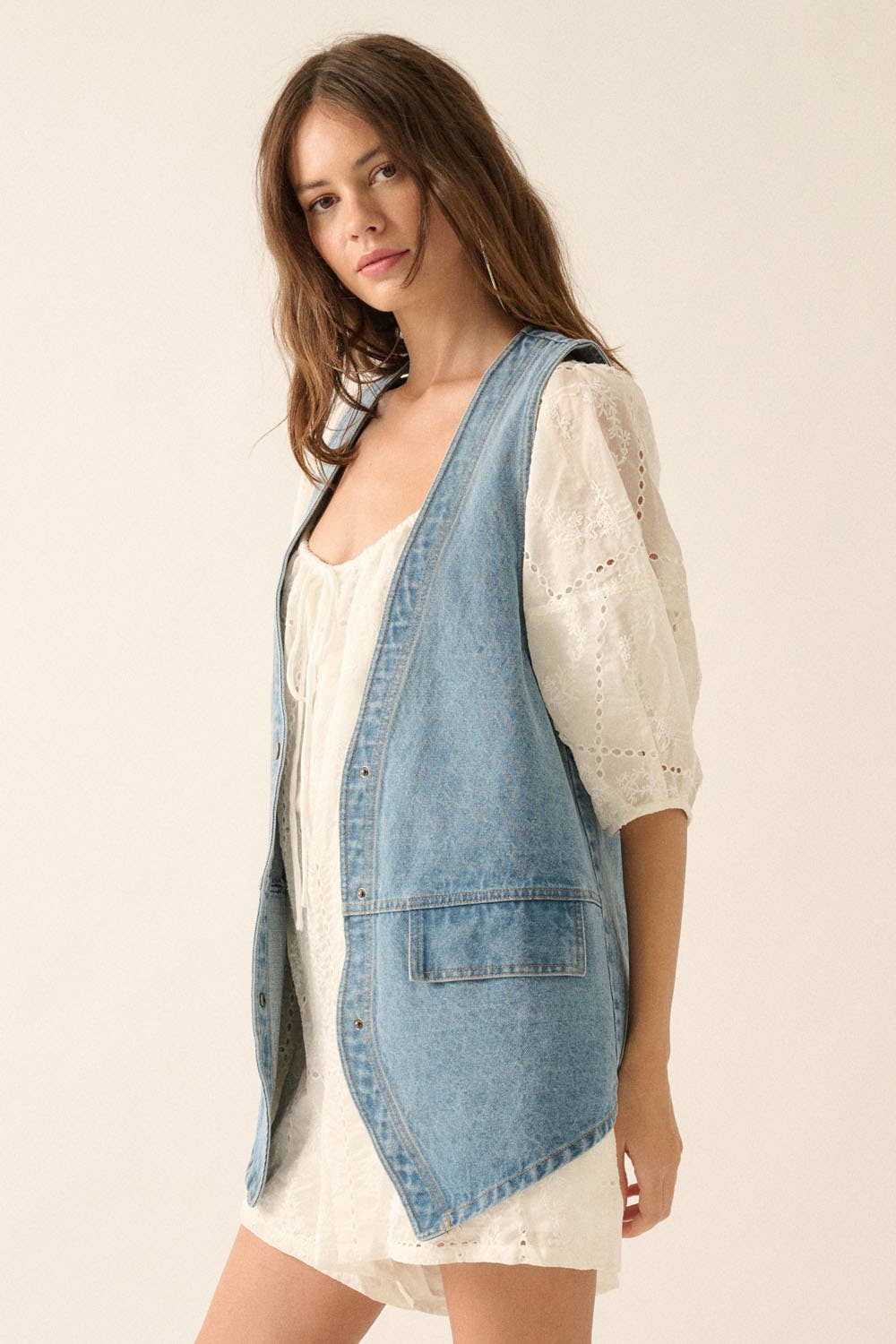 Ashton Denim Vest