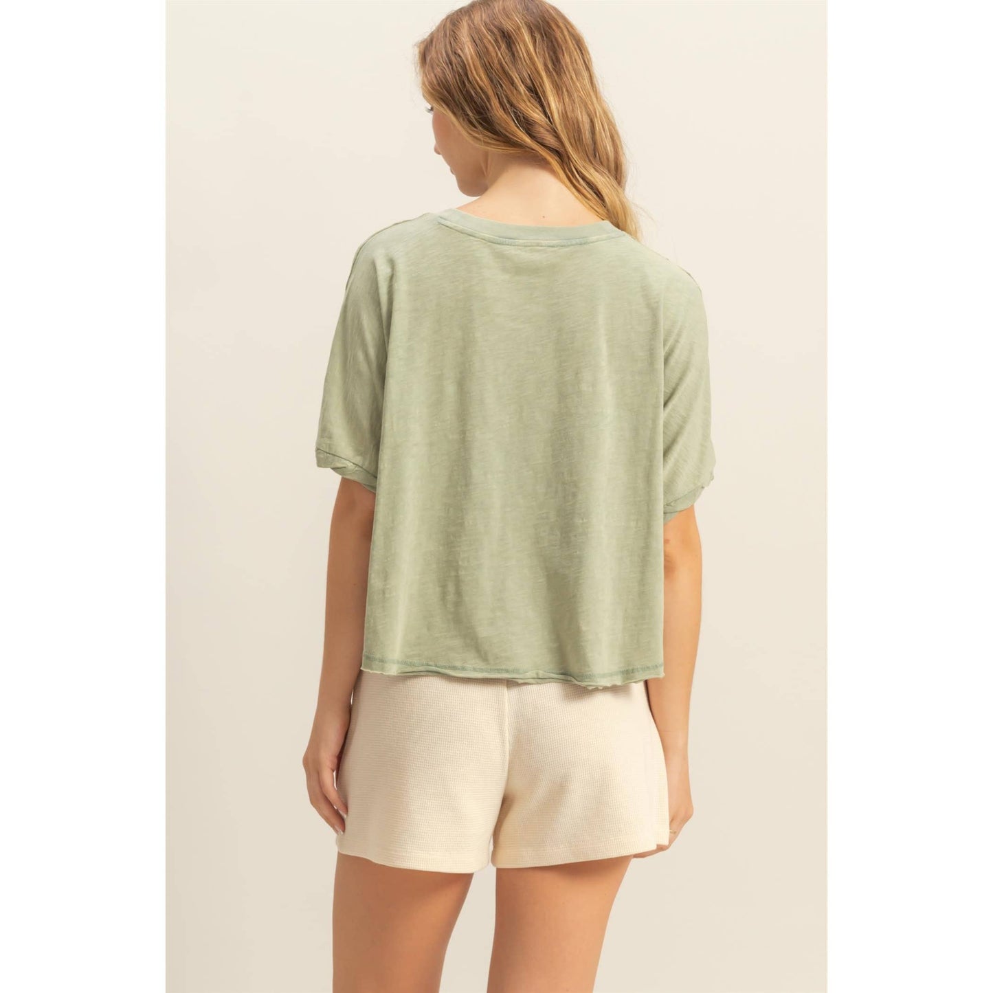 Most Loved Boxy Cropped Tee