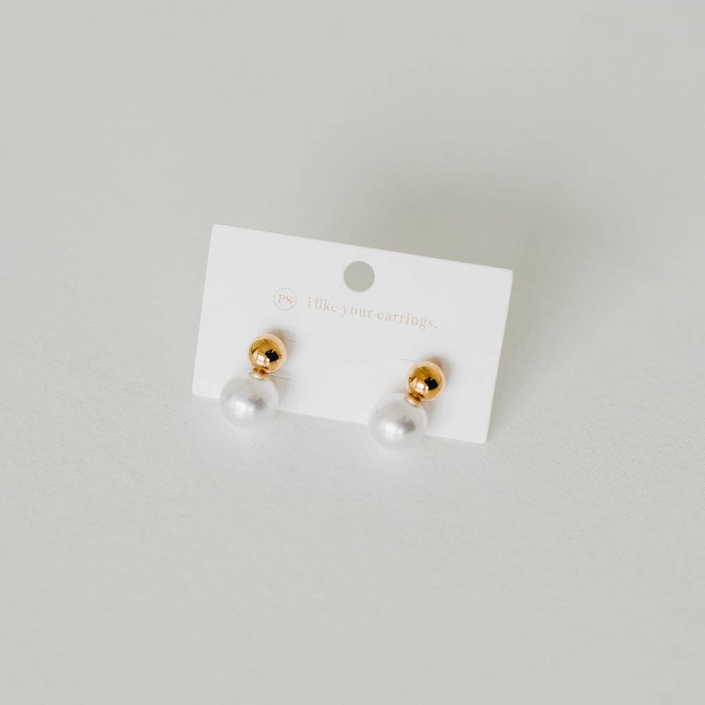 Kelly Pearl Drop Earrings