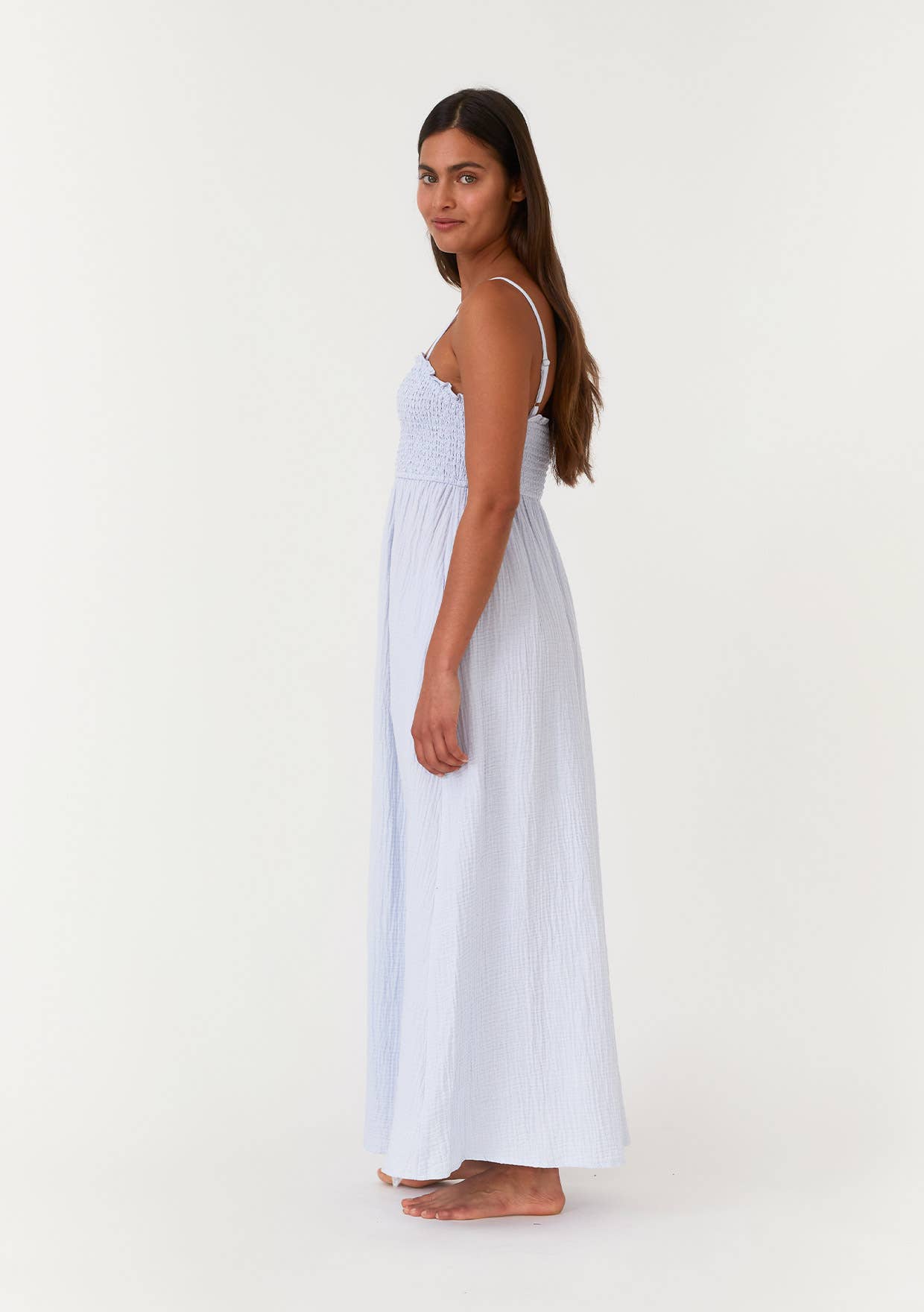 Zadie Smocked Maxi Dress