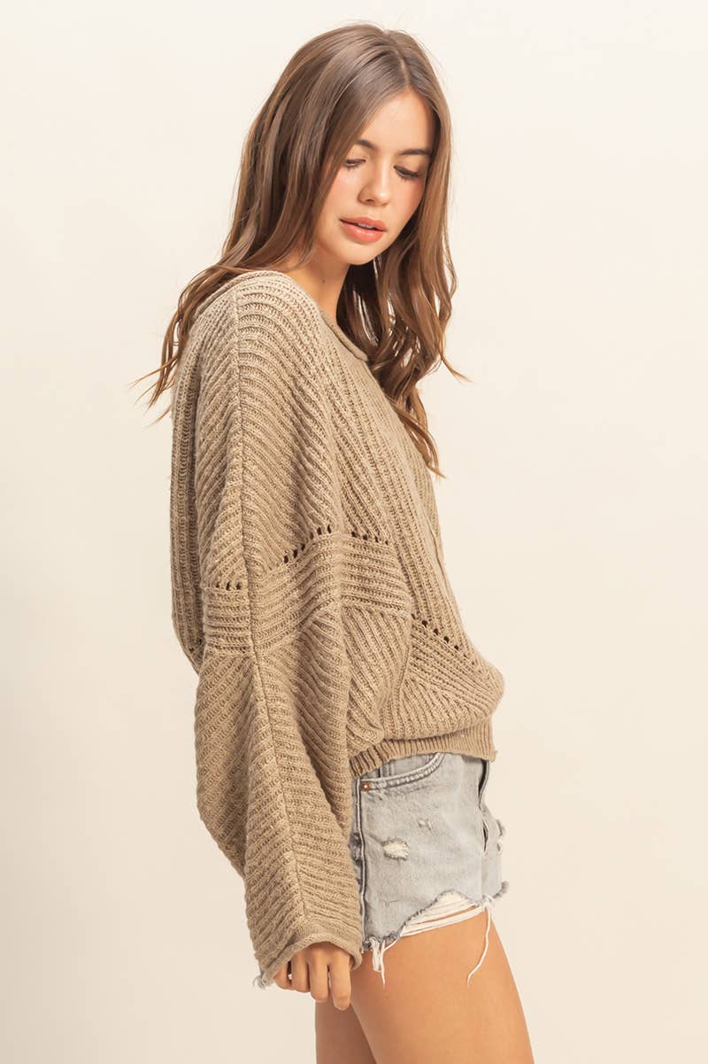 Bridget Drop Sleeve Sweater