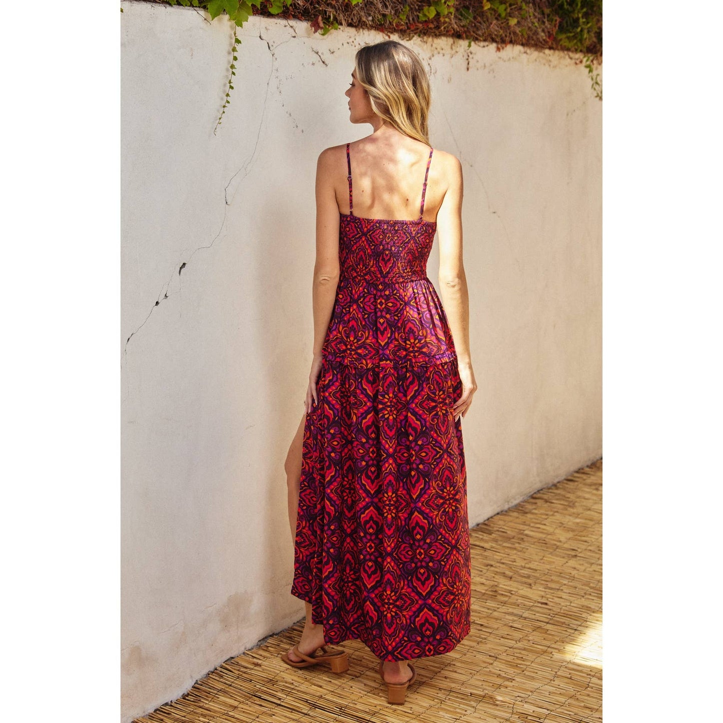 Haven Smocked Maxi Dress