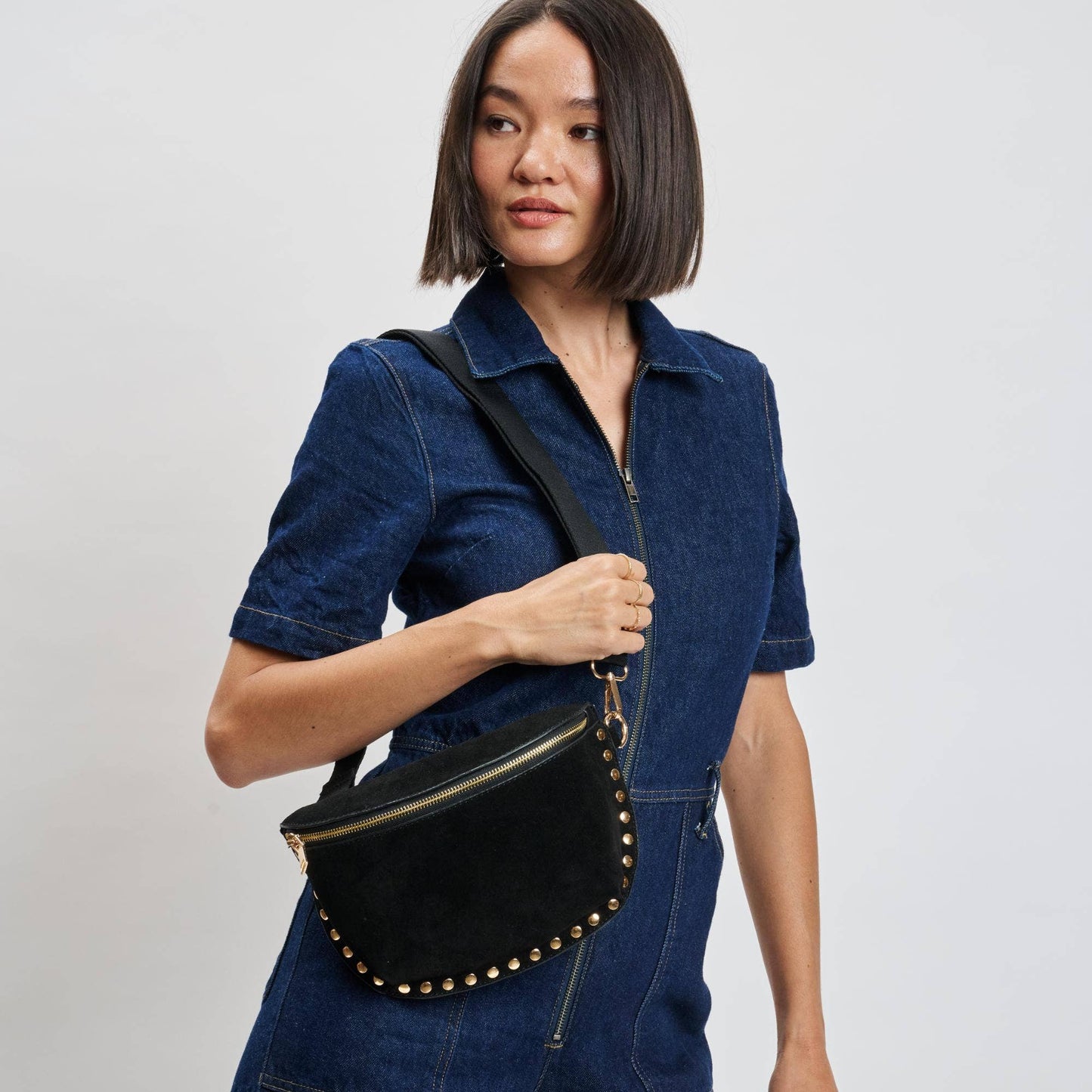 Gizelle-Suede Belt Bag