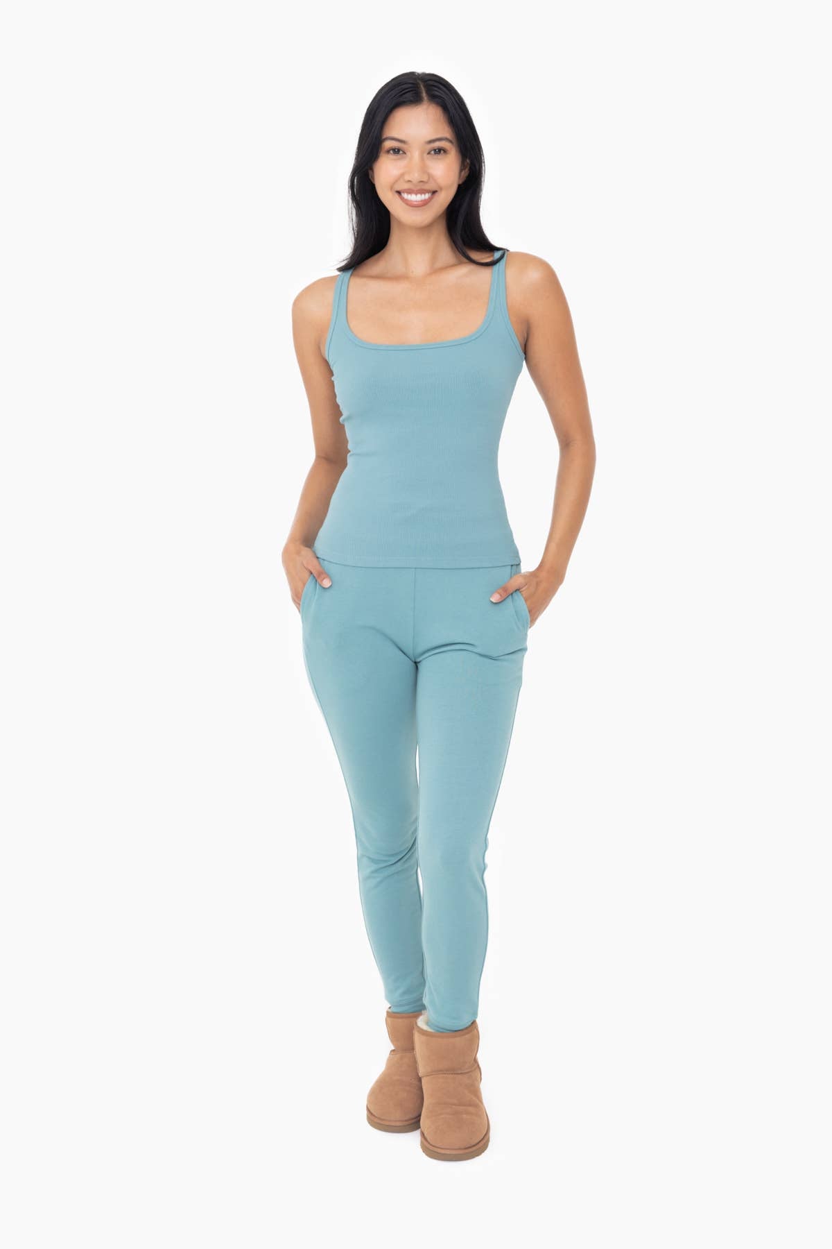 Gia's Square Neck Tank Top