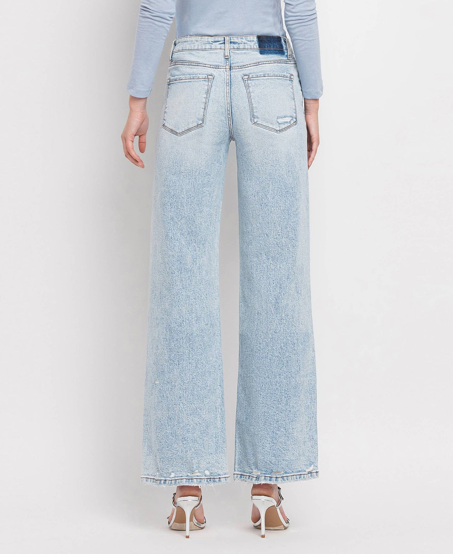 High Rise Wide Leg Jeans