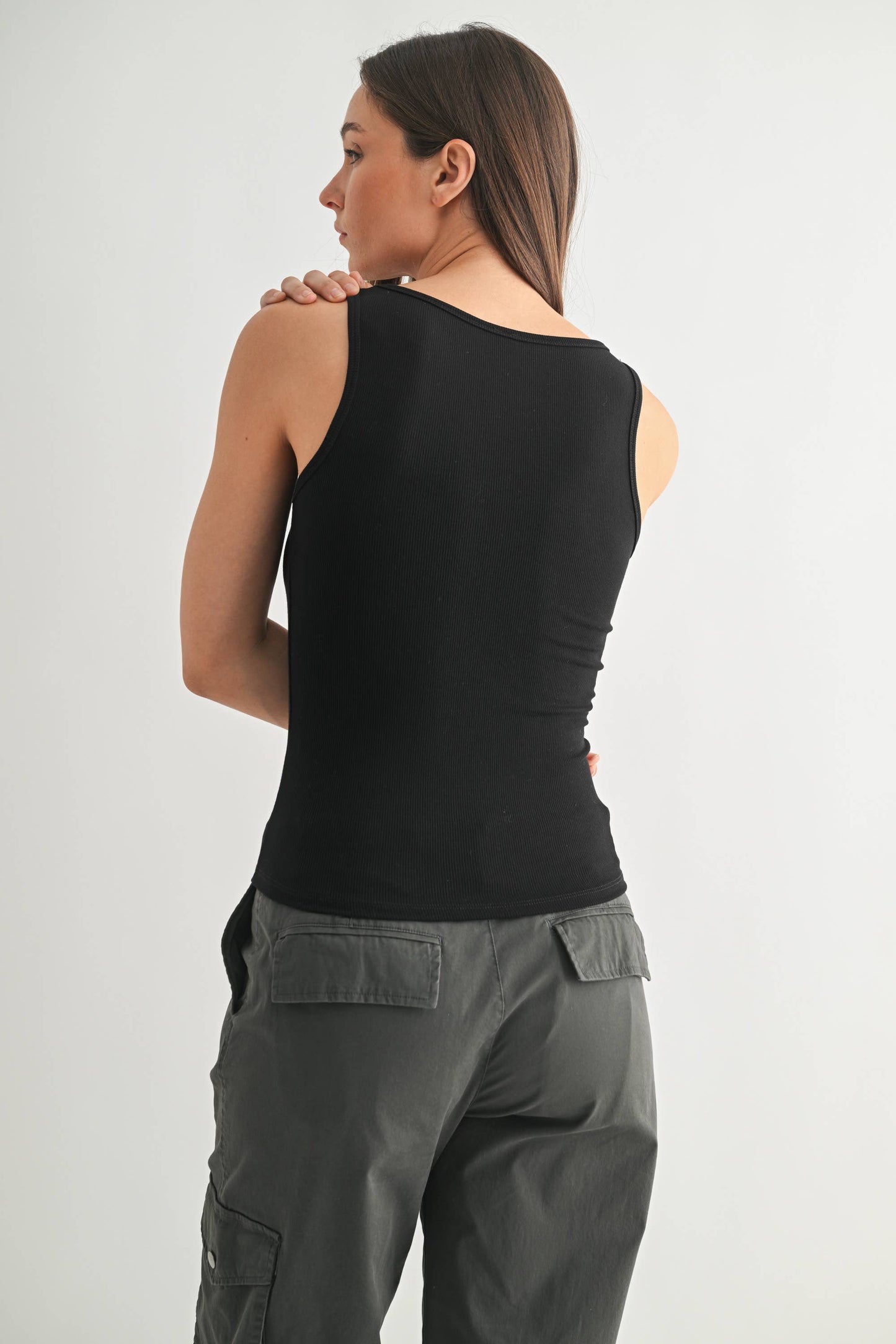 Gia's Square Neck Tank Top