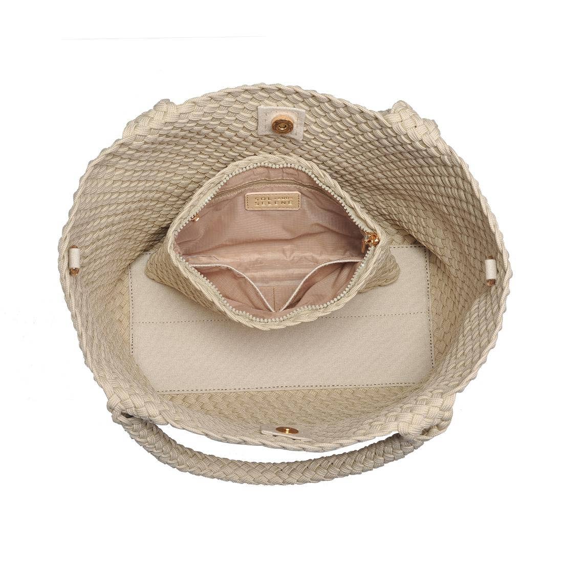 Sky's The Limit - Medium Laced Up Tote