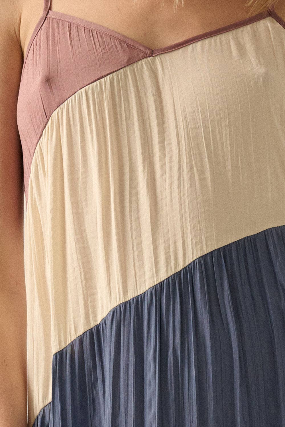Ashton Color Block Maxi Dress