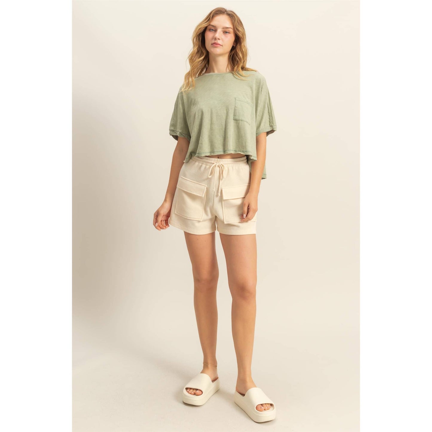 Most Loved Boxy Cropped Tee