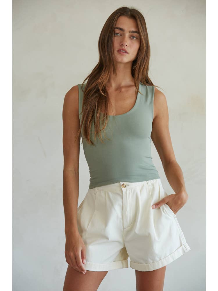 Double Layered Seamless Top