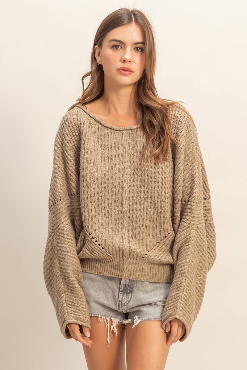 Bridget Drop Sleeve Sweater