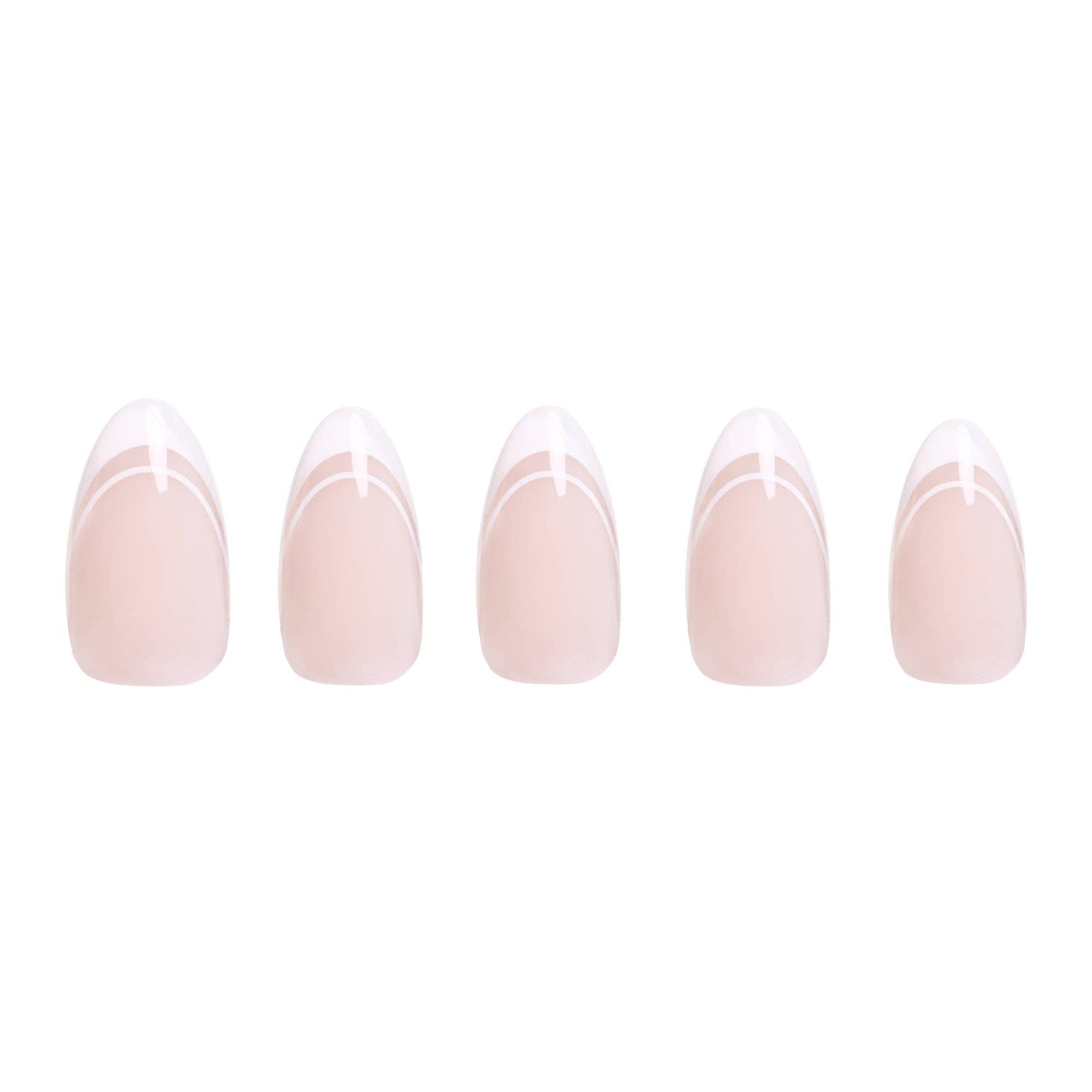 Paris Press-On Nails | Classic French Tip Short Almond