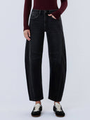 Paige High-Rise Barrel Jeans