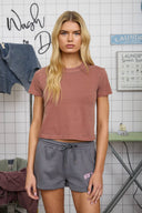 Kinlee Cropped Knit Tee