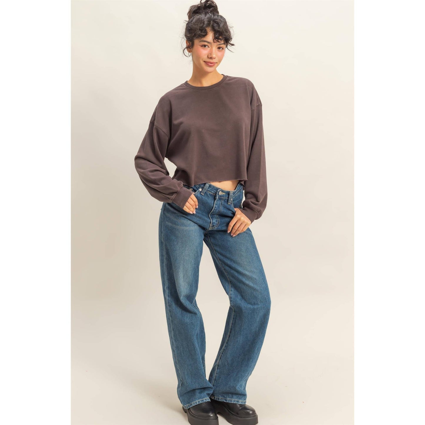 Kara Cropped Sweatshirt