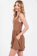 Double Layer Detailed Romper