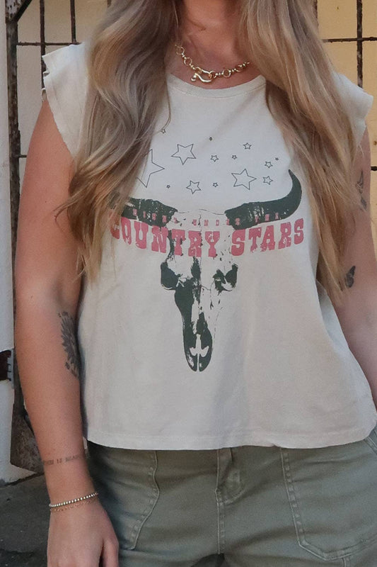 Country Night Vintage Graphic Tee