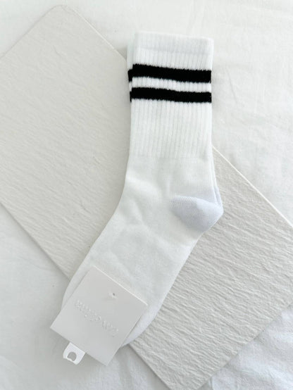 Classic Sporty Crew Socks
