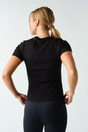 Essential Short Sleeve Ribbed Top