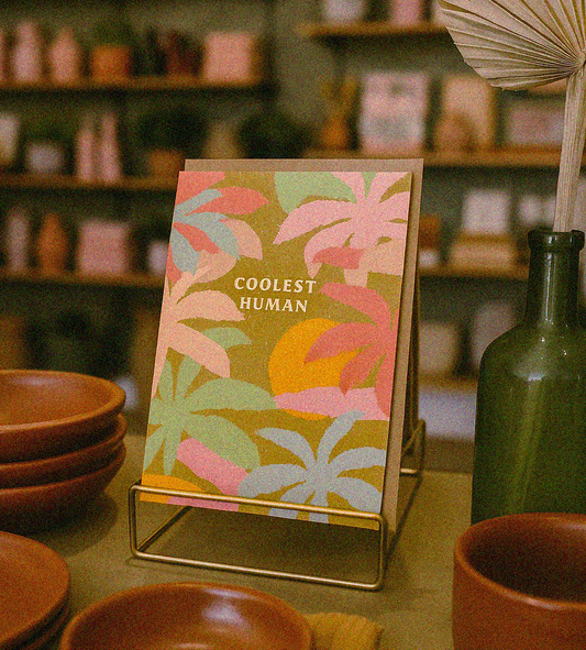 Coolest Human Birthday Card