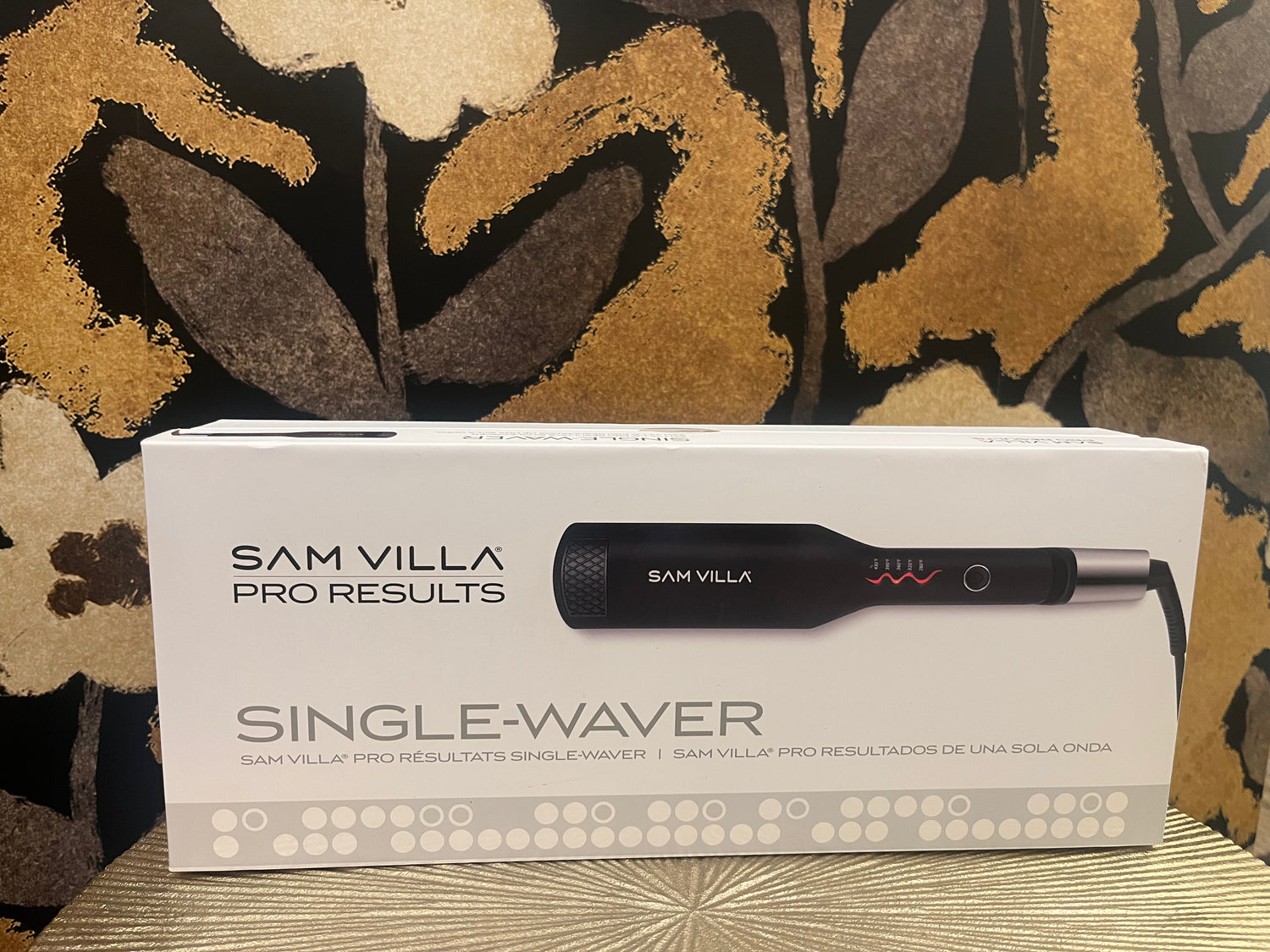Sam Villa Pro Results Double-Barrel Hair Waver Iron