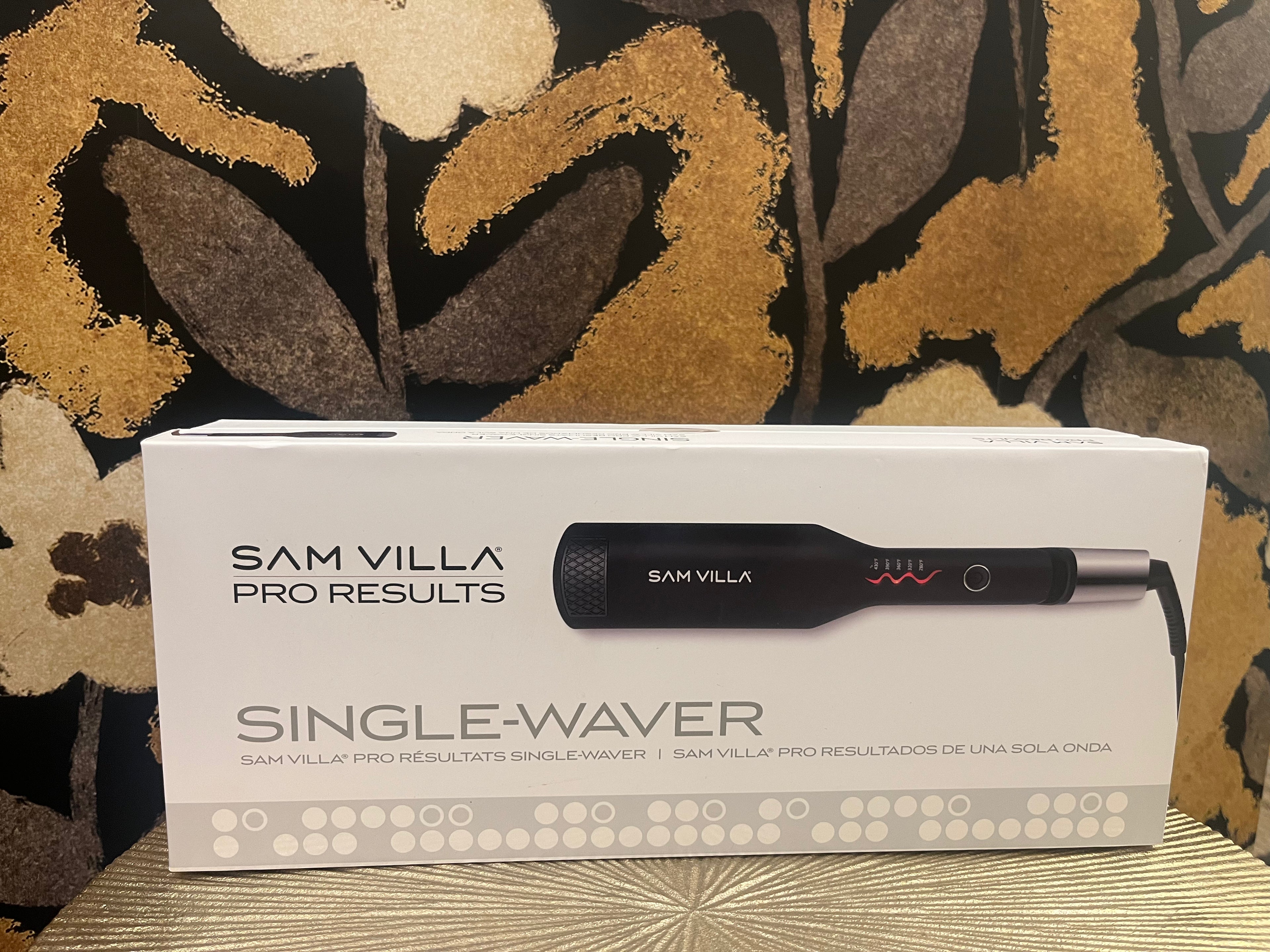 Sam Villa Pro Results Double-Barrel Hair Waver Iron