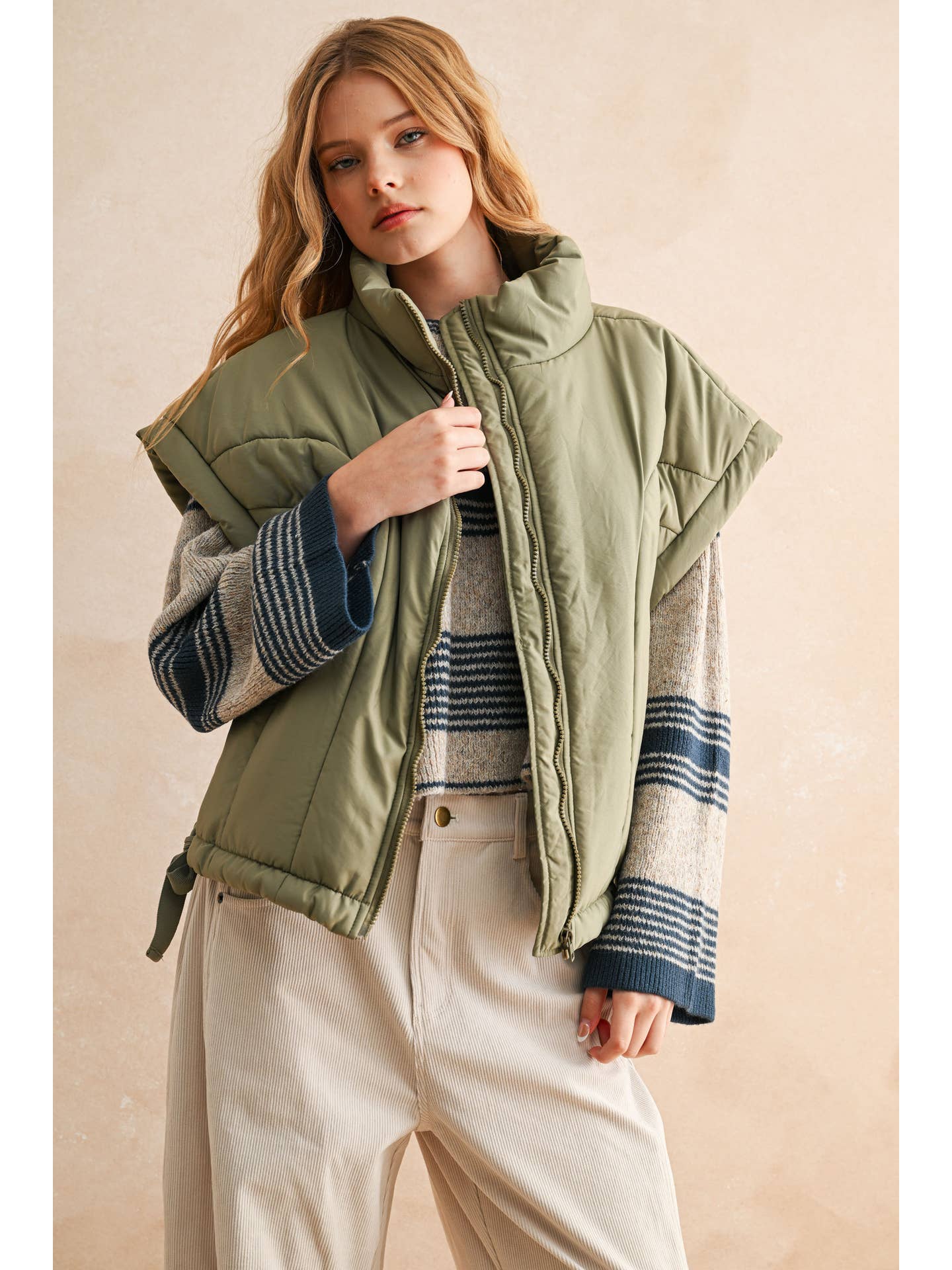 Maren Puffer Oversized Vest