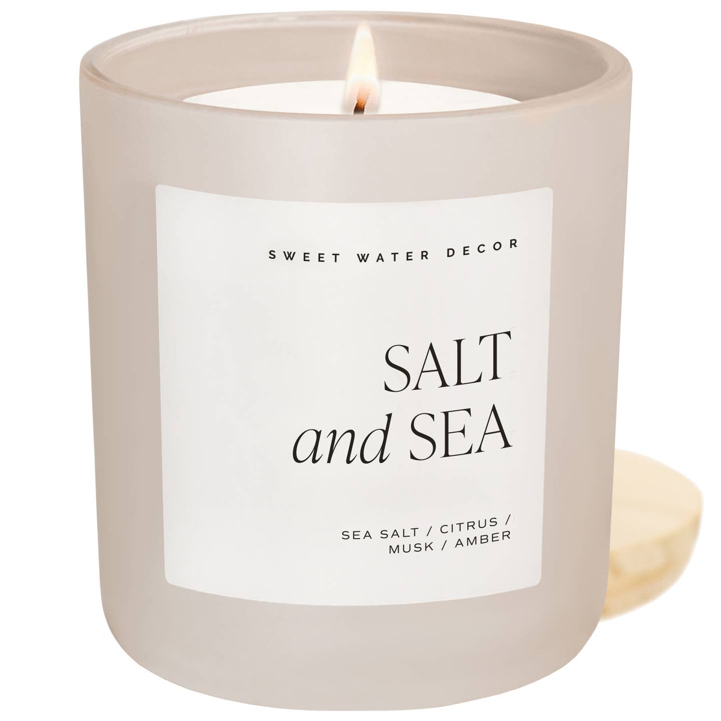 Salt and Sea 15oz Soy Candle