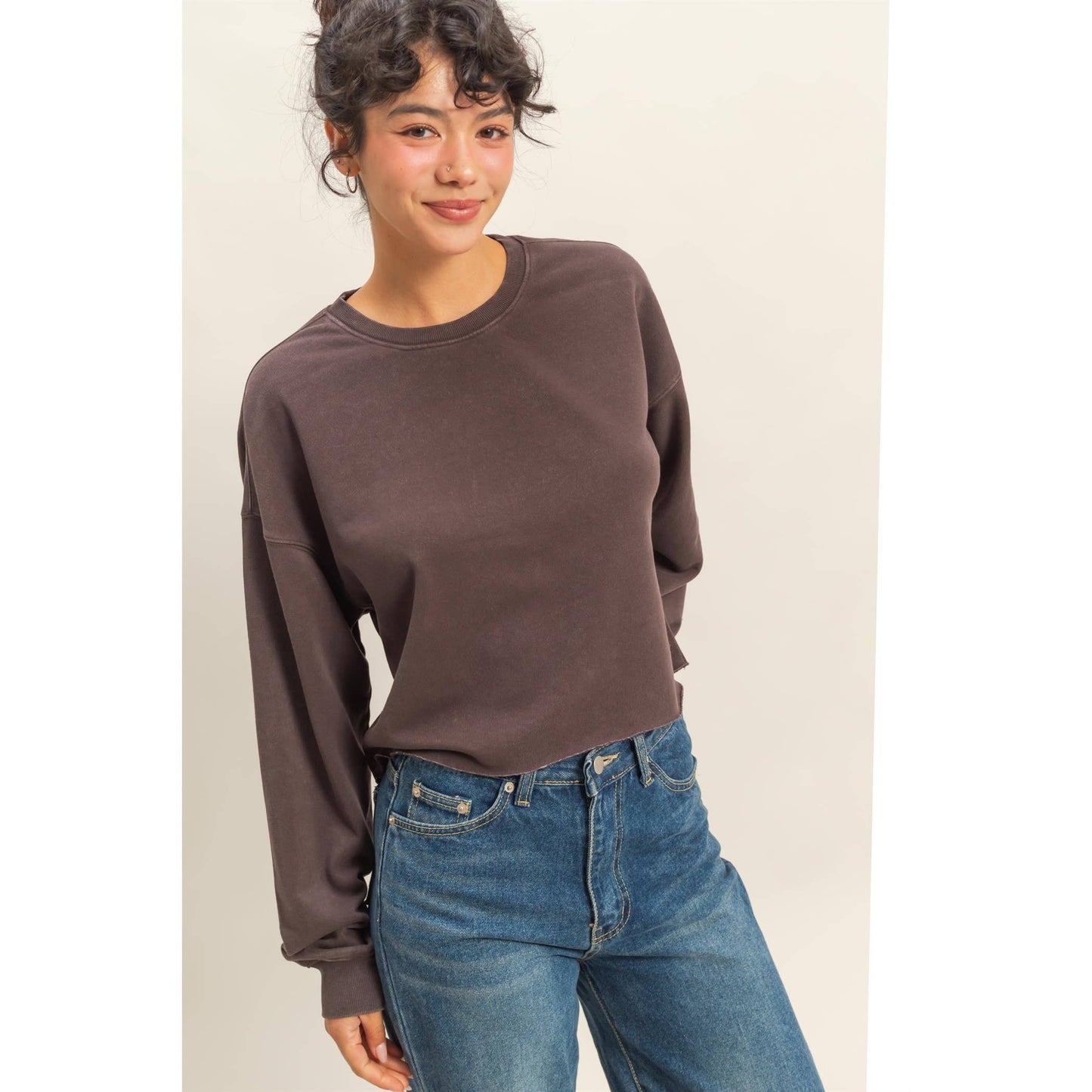 Kara Cropped Sweatshirt