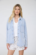 Cora Button Down Shacket