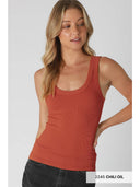 Vintage Reversible Ribbed Tank