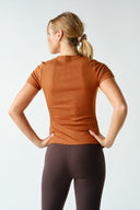 Essential Short Sleeve Ribbed Top