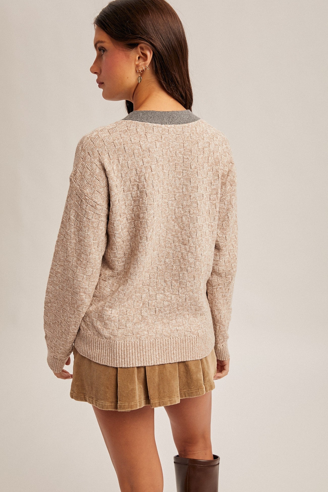 Vanessa V-neck Sweater Cardigan