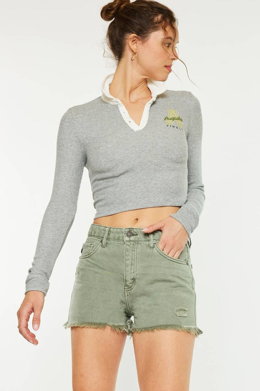Frankie Olive Shorts