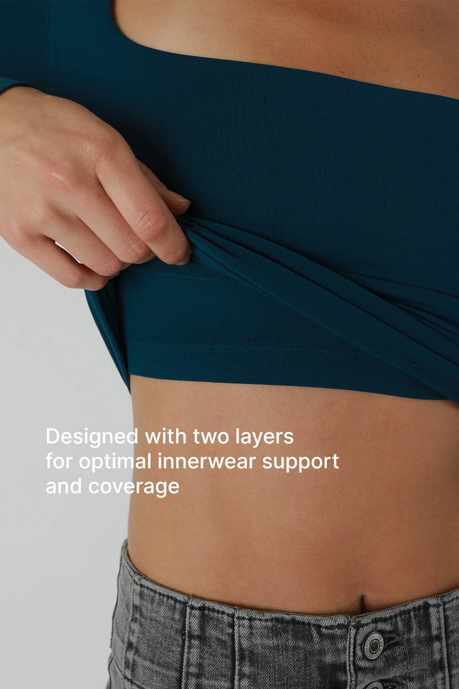 Day to Day Square Neck Top